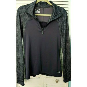 Under Armour Semi-Fitted Pullover L Women Gray